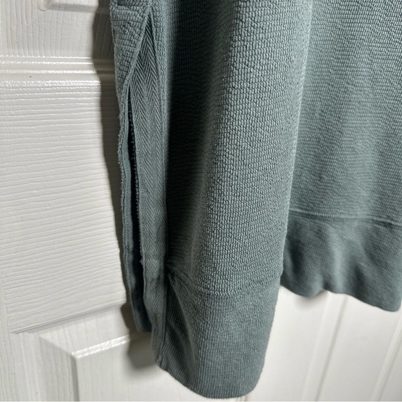 Aerie Women’s Small Vacay Everyday Oversized Sweatshirt Green Slouchy Beachy - Picture 12 of 16